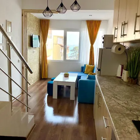 Penthouse Panorama Sea View Apt. Apartamento Pomorie