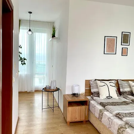 Penthouse Panorama Sea View Apt. פומורי